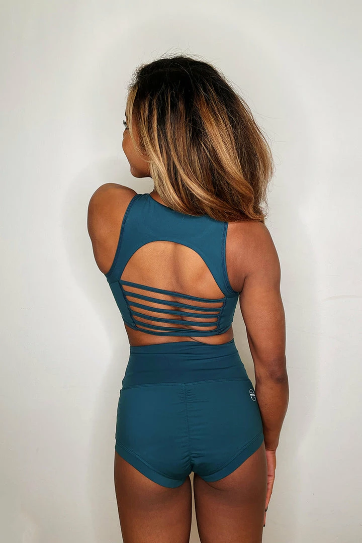 Enviro Grip The Enviro Co. Smoove Shorts - Blue Teal All Pole Wear