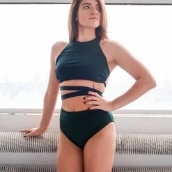 All Pole Wear REV ACTIV Second Skin Top - Bottle Green