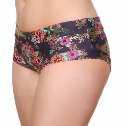 Cleo The Hurricane Gunmetal Garden Hot Pants