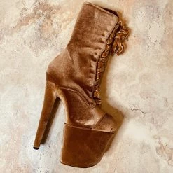 Shoes Hella Heels Classique Velvet Shoe Protector - Moonshine