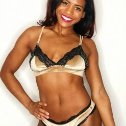 Shimmy & Sparkle Hong Kong Top - Golden Beige