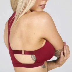 Tatiana Activewear Isla Top - Burgundy
