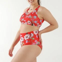 All Pole Wear Pole Addict Openback Top - Just Blossom