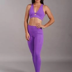 All Pole Wear Off The Pole Iconic Leggings - Royal Purple