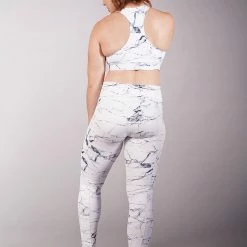 All Pole Wear Off The Pole Iconic Leggings - White Marble