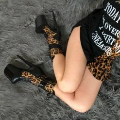 Hella Heels EmpireKicks 8inch Boots - Black