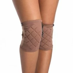 Accessories Poledancerka Grippy Kneepads - Nude 02 (with Pocket)
