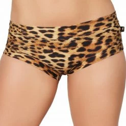 All Pole Wear Cleo The Hurricane Hot Pants - Leopard