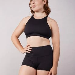 Off The Pole Lifestyle Sports Bra - Black All Pole Wear