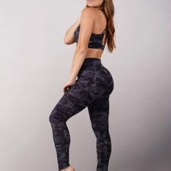 All Pole Wear Off The Pole Iconic Leggings - Black Camouflage