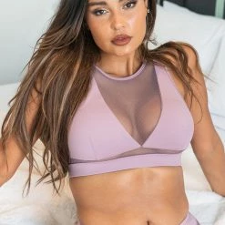 Lunalae Addison Top - Recycled Mauve