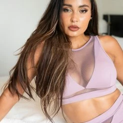 Lunalae Addison Top - Recycled Mauve