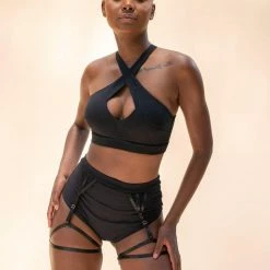 Lunalae Roxy Top - Recycled Black Most Loved