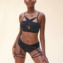 Lunalae Cleo Top - Recycled Black