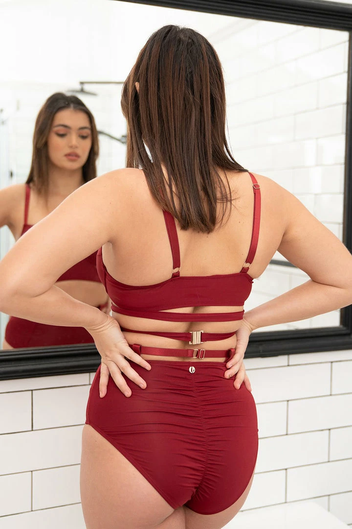 All Pole Wear Lunalae Alice Top - Recycled Wine