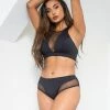 Lunalae Midnight Low Waisted Bottoms - Recycled Black