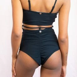 Lunalae Kimmy High Waist Bottoms - Recycled Black All Pole Wear