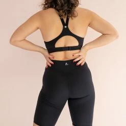 All Pole Wear Lunalae Basic Biker Shorts - Recycled Black