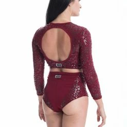 Paradise Chick Superhero Ultra Grip Shorts - Cherry Leopard