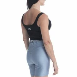 Paradise Chick Biker Shorts - Steel Blue