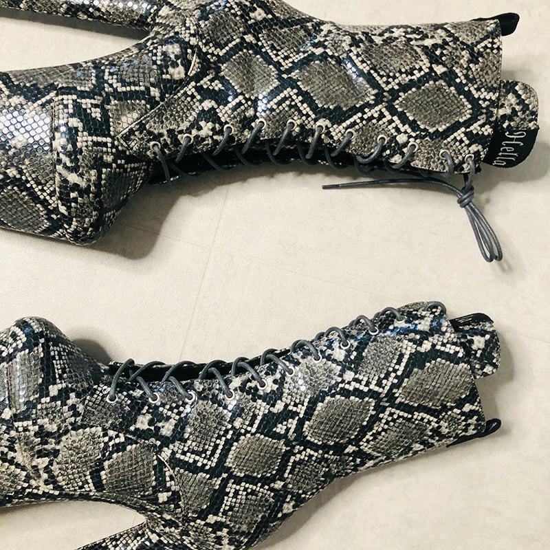 Shoes Hella Heels Maneater Boots - 7inch