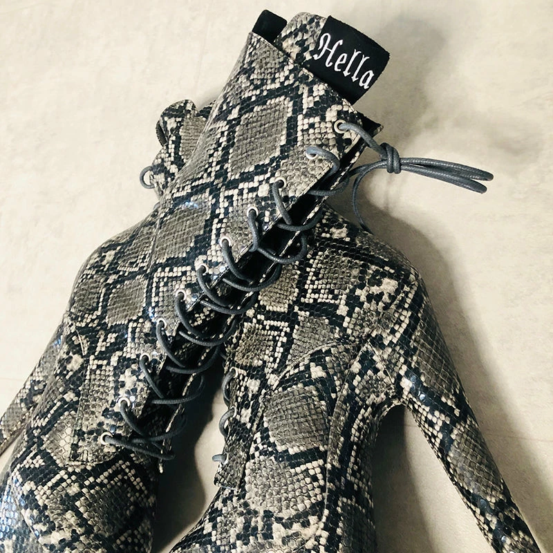 Shoes Hella Heels Maneater Boots - 7inch