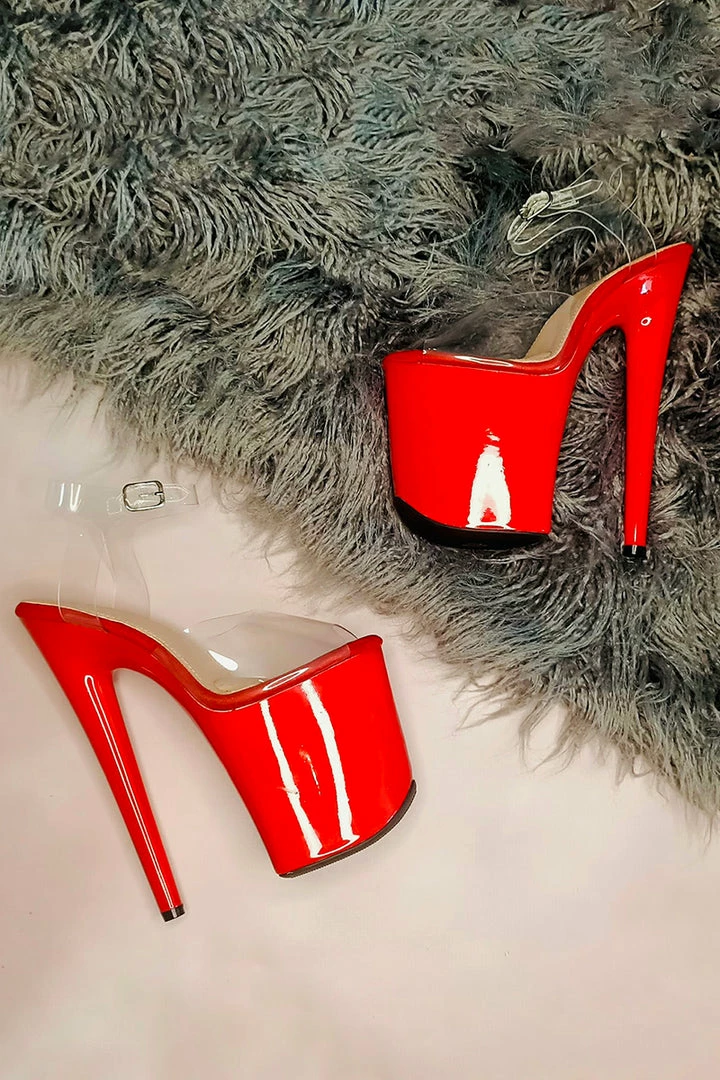 Hella Heels Classic Gloss 8inch Stilettos - Marilyn