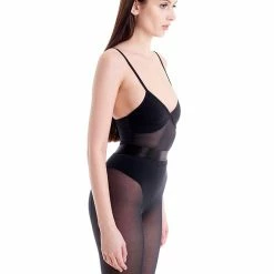 Hamade Activewear Mesh High Waisted Cycling Shorts - Black