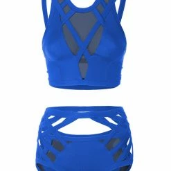 All Pole Wear MilaKrasna Bisera Top - Mazda Blue