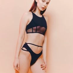 All Pole Wear MilaKrasna Pia Bottoms - Black