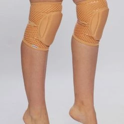Queen Accessories Queen Grippy Kneepads - Caramel Plus Size Pole Wear