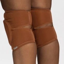 Queen Accessories Plus Size Pole Wear Queen Kneepads - Mocha