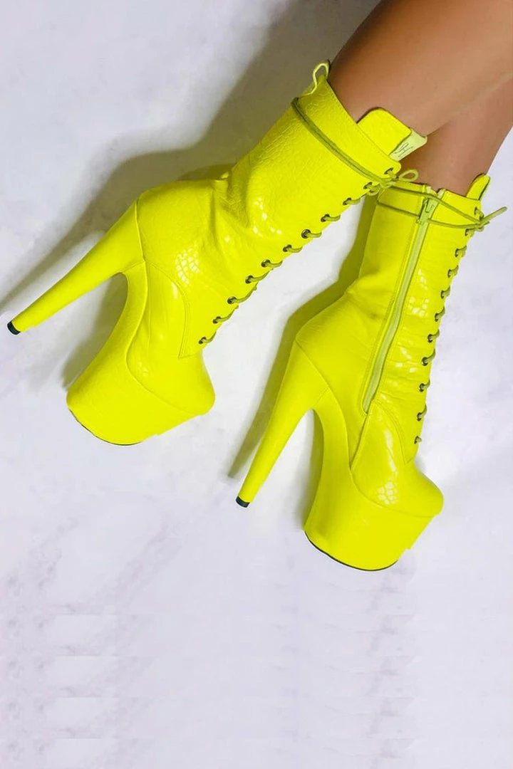 Shoes Hella Heels OH SNAP Boots - 7inch