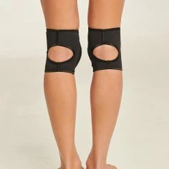 Paradise Chick Polecious Kneepads - Black Plus Size Pole Wear