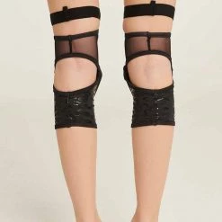 Paradise Chick Polecious Sticky Kneepads - Black