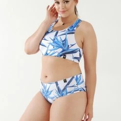 Pole Addict Openback Top - Paradise Flower