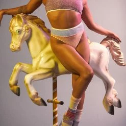 Rolling Vento Pony Reversible Bottoms - Pastel