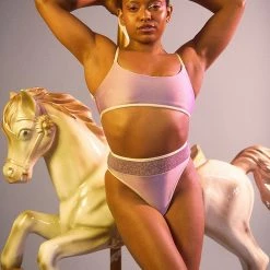 Rolling Vento Pony Reversible Bottoms - Pastel