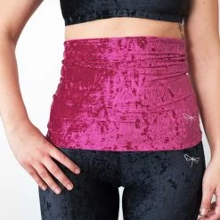 Dragonfly Back Warmer - Velvet Ruby Accessories