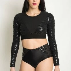 Paradise Chick Superhero Sticky Shorts - Zebra