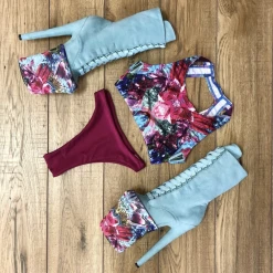 Pole Addict Openback Top - Crystallised