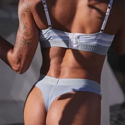 Rolling Alpha Balconette Top - Wave All Pole Wear