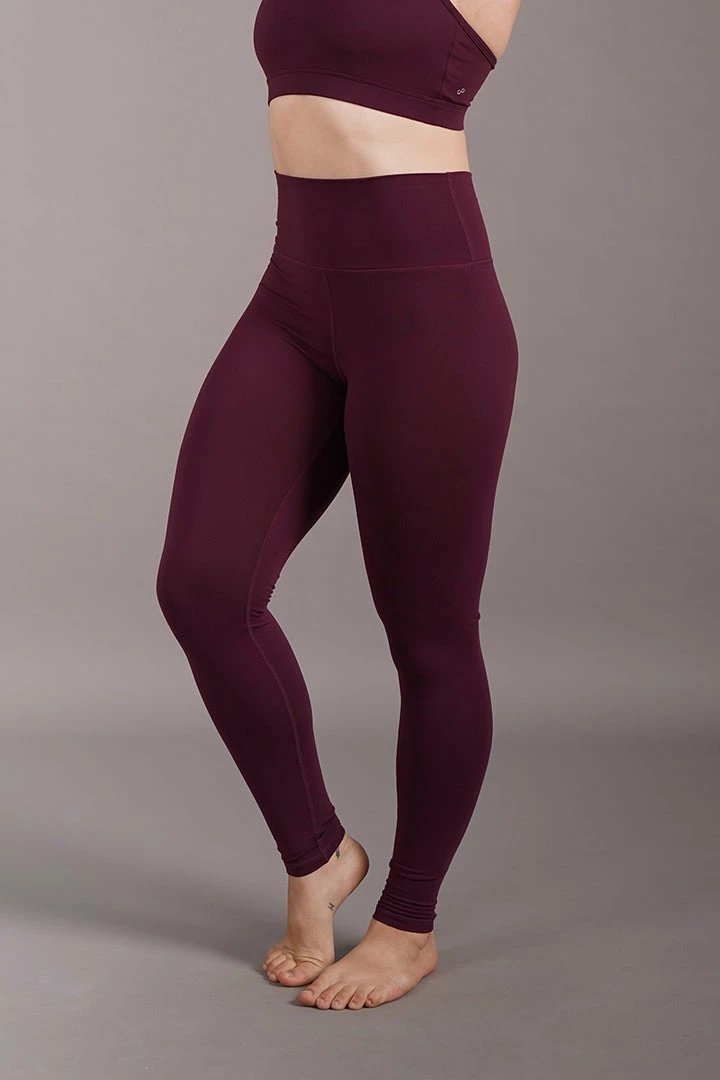 Off The Pole Scrunch Butt Leggings - Burgundy