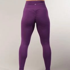 Off The Pole Scrunch Butt Leggings - Dark Purple