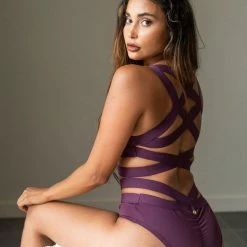 Most Loved Lunalae Serena Top - Recycled Mulberry