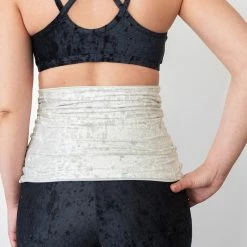 Dragonfly Back Warmer - Velvet Silver Accessories