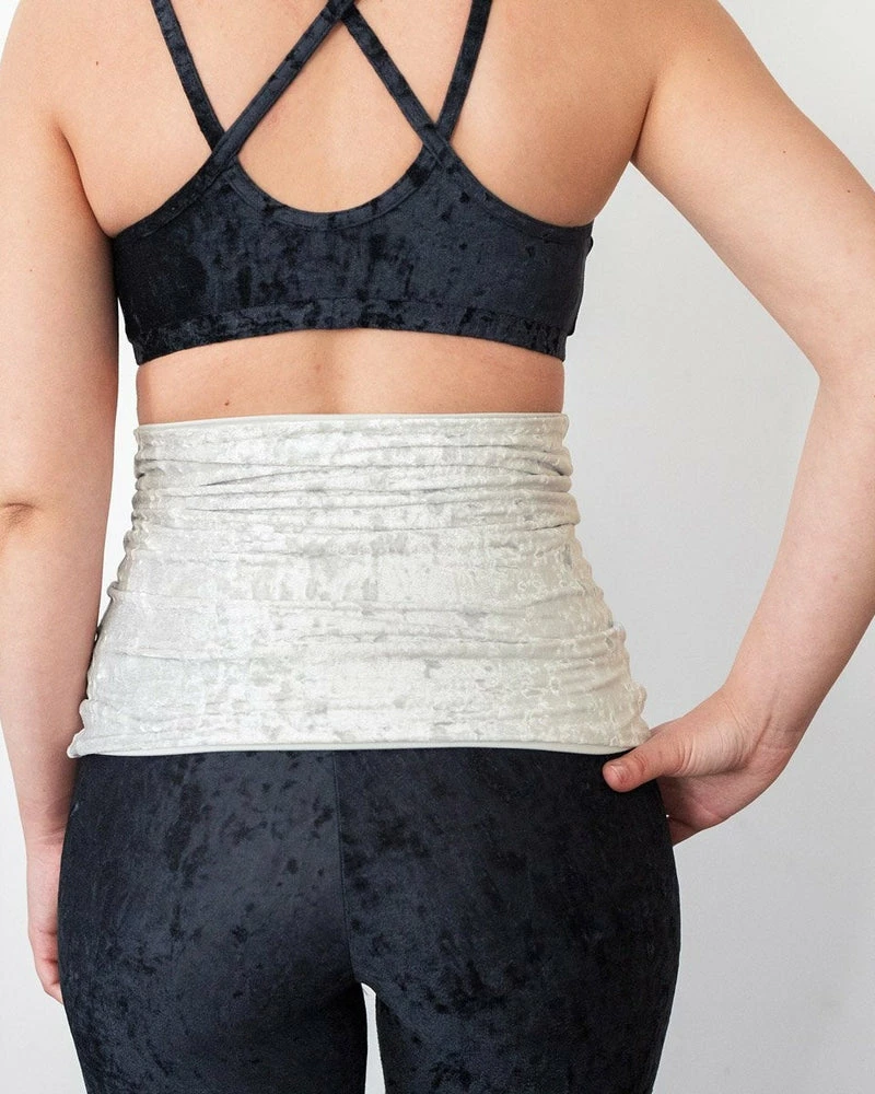 Dragonfly Back Warmer - Velvet Silver Accessories