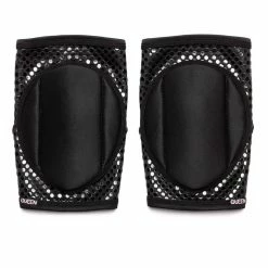 Queen Accessories Most Loved Queen Grippy Kneepads - Sleek Black