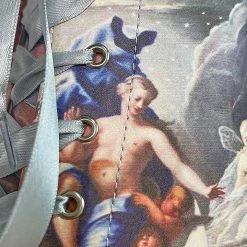 Shoes Hella Heels Renaissance Open Toe 8inch Boots - Stairway To Heaven