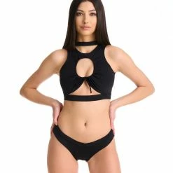 New In Bandurska Take Me To Spain Top - Black